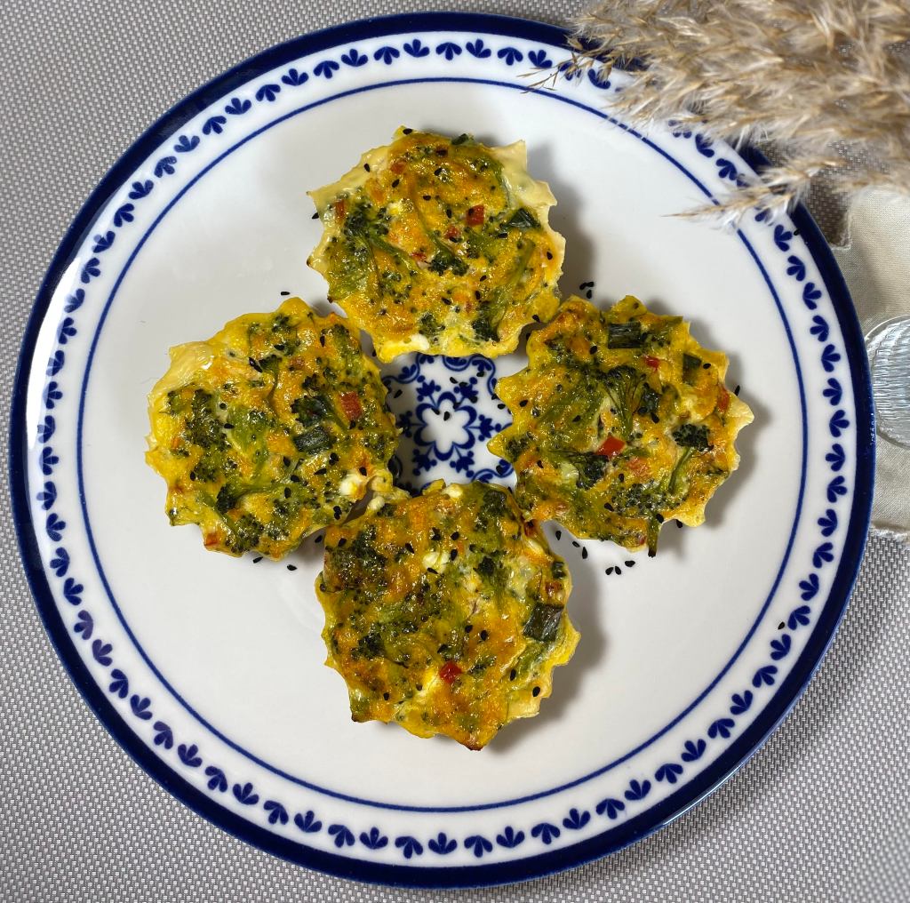 Yüksek Proteinli Brokoli&nbsp;Muffin